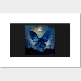 Night Butterfly Posters and Art